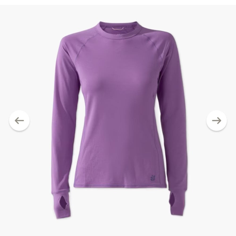 NWT Wild Rye Bassett LITE Raglan base layer top